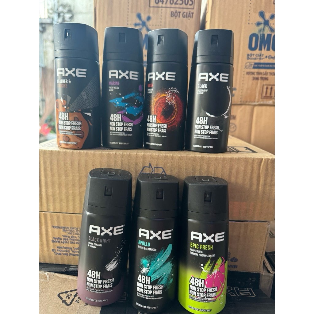 Xịt Khử Mùi Toàn Thân Cho Nam AXE 150ml