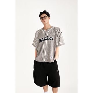 Áo Tay Teelab Kid Sọc Jersey Áo Sơ Mi Sọc Mẫu Đồng Hồ Thương Hiệu Địa Phương Unisex SS080