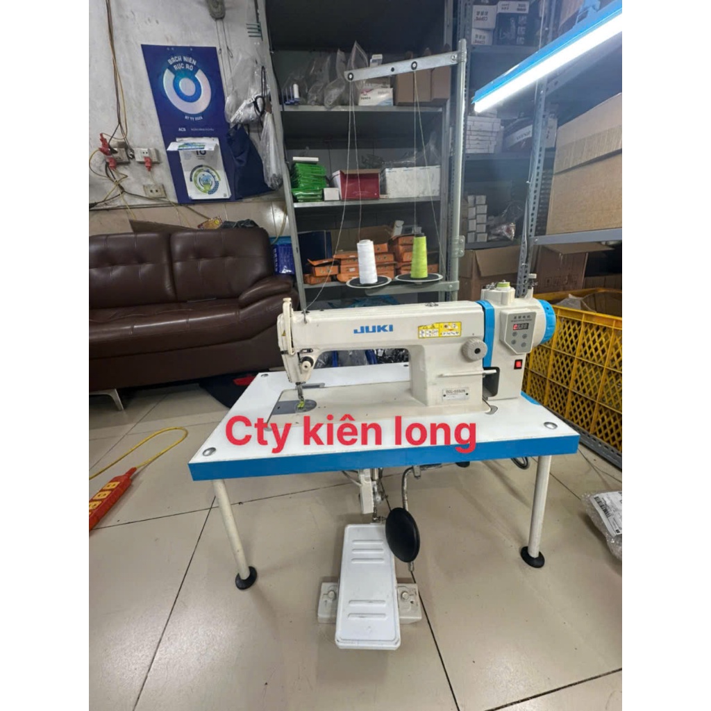 Máy 1 kim  juki mô tơ liền trục công nghiệp mảnh bàn - juki 5550- 8700- 8100