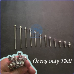 DIAMOND - Ốc trụ 6li THÁI 2025 (dài từ 10 -110mm) INOX 304 - SIÊU SÁNG BAO SỬ DỤNG TRỌN ĐỜI