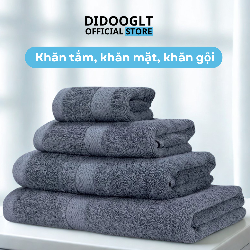 Kh n T m Cao C p DIDOOGLT 100 Cotton K ch Th c 70x140cm 60x120cm 