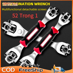52 Trong 1 Dụng Cụ Ổ Cắm Hoạt Động Đa Năng Ratchet Spline Bu Lông Tay Xoay Dụng Cụ Cầm Tay Xoay 360 Độ Cờ Lê