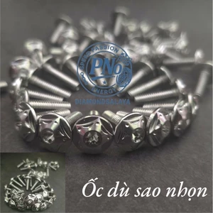 DIAMOND SALAYA - ỐC ÁO SALAYA SAO NHỌN size 4li 5li - 6li - INOX 304