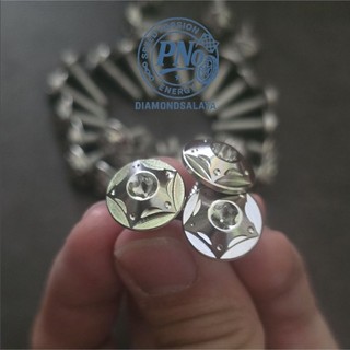 DIAMOND SALAYA - ỐC ÁO SALAYA SAO NHỌN  size 4li 5li - 6li - INOX 304