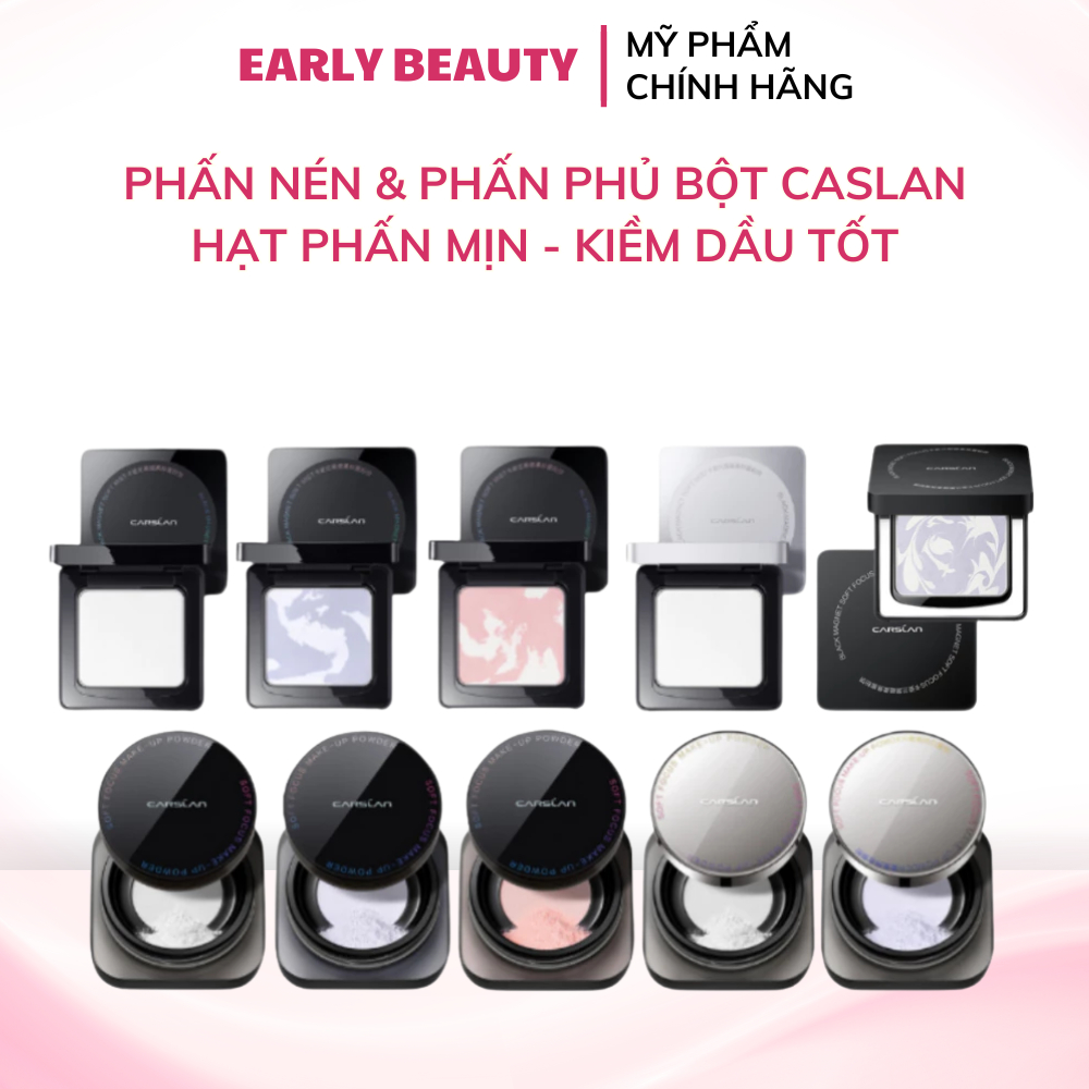 Phấn phủ Carslan Black Magnet Soft Mist Powder dạng nén & dạng bột Phấn ...