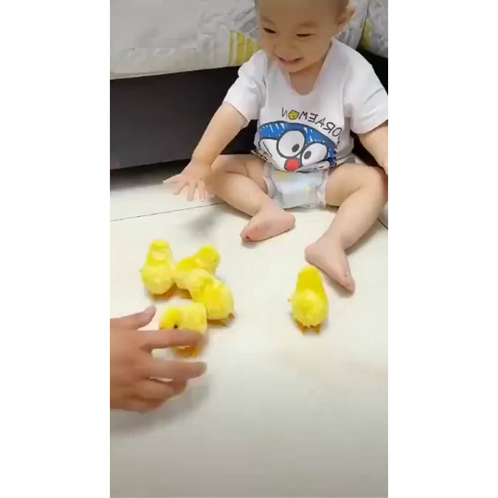 Gà Con Vặn Cót Gà Vặn Cót Biết Nhảy Con Gà Nhảy  Đồ Chơi Cho Bé Gà Nhỏ Có Thể Nhảy - Đồ Chơi PUPU HOUSE