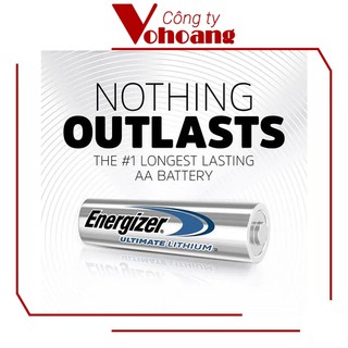 Pin Energizer L91 Lithium AA 1.5V Dung Lượng Cực Cao Tương thích nhiều thiết bị điện tử