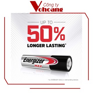 Bộ 10 pin AA Alkaline Energizer E91 Max chất lượng cao, tương thích mọi thiết bị