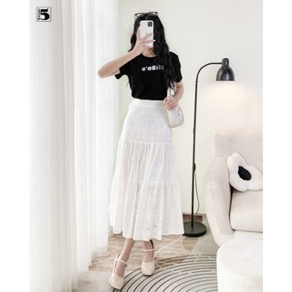 Áo Thun Nữ Ngắn Tay In Chữ CHAO’S Freesize – Twentyfive Fashion 5688