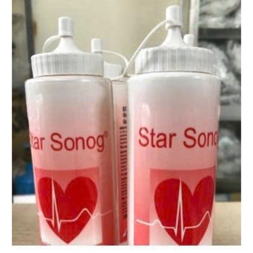 Gel điện tim chai 250 ml, Gel điện tim STAR SONOG dùng cho máy điện tim