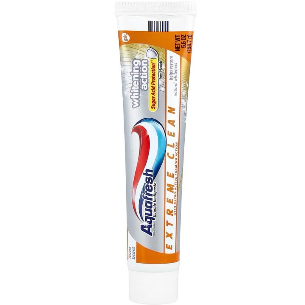 Kem đánh trắng răng Aquafresh Extreme Clean Whitening Action 158,7g Mỹ ...