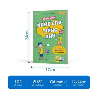 Sách - Bài Tập Bổ Trợ Nâng Cao Tiếng Anh Lớp 3 (Tập 1+Tập 2)