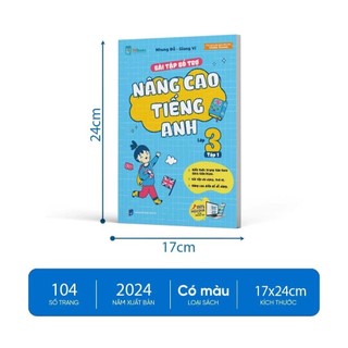 Sách - Bài Tập Bổ Trợ Nâng Cao Tiếng Anh Lớp 3 (Tập 1+Tập 2)