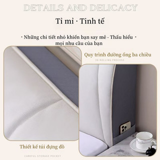 Vỏ bảo vệ đầu giường Bền bỉ Chống thấm nước Chống bám bẩn Cả Bốn Mùa Đa Năng 1m6 1m8 2m