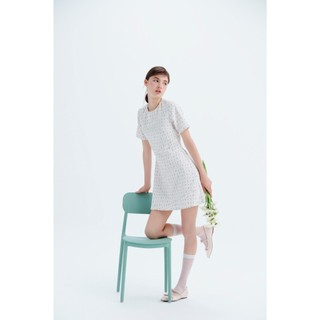 Đầm OLV kiểu linen hoa dáng chữ A Gilda phù hợp đi làm đi chơi