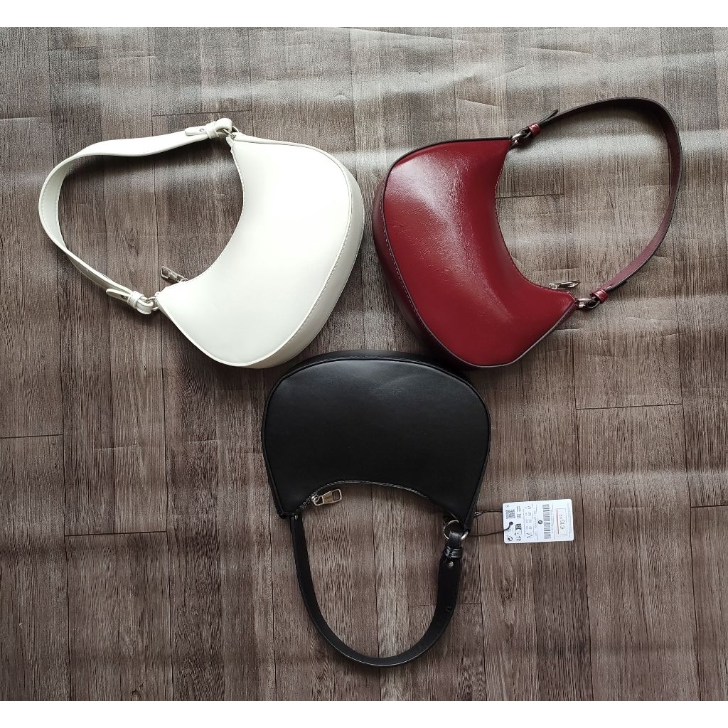 (BomoHouse) Túi đeo vai half moon shoulder bag - dư xịn