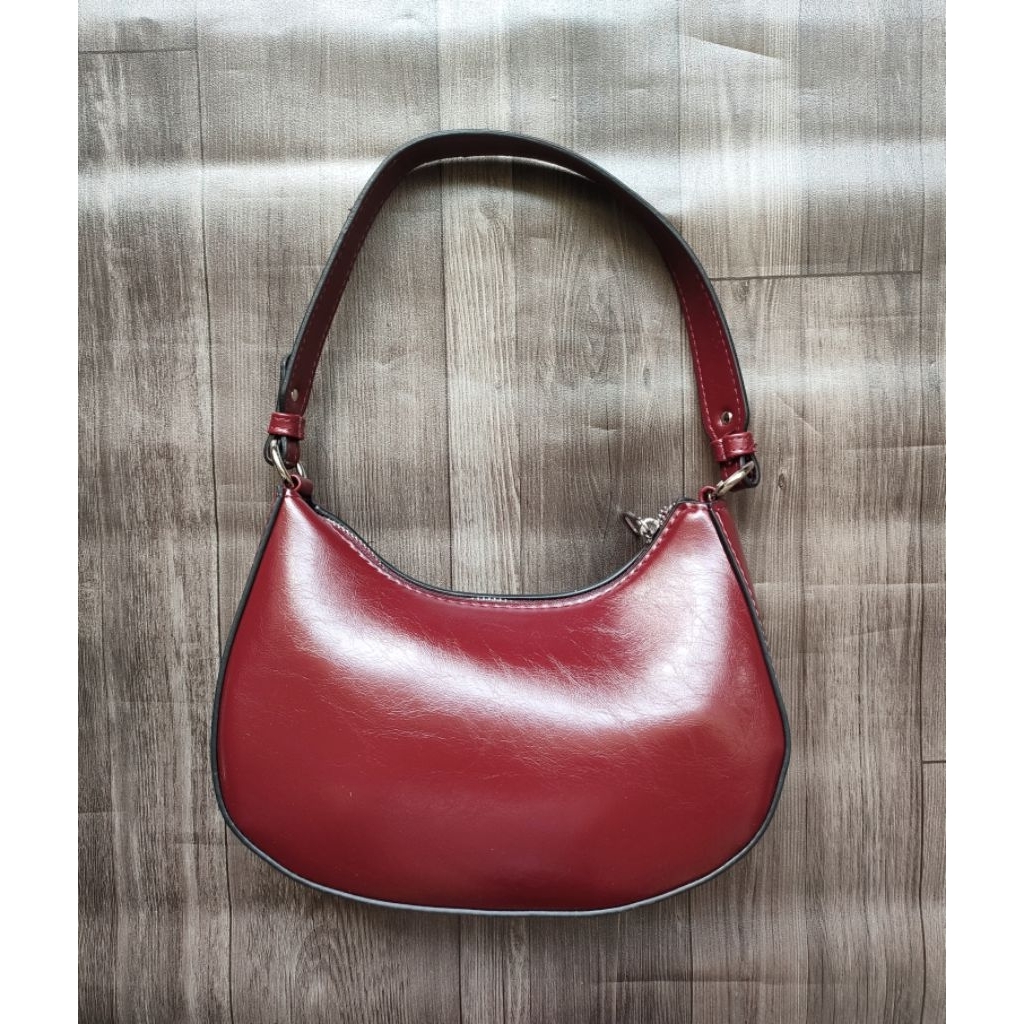 (BomoHouse) Túi đeo vai half moon shoulder bag - dư xịn