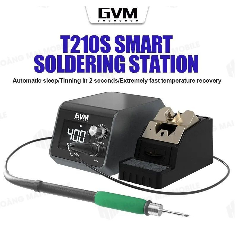 Máy hàn cầm tay GVM T210S 120W, phù hợp mũi hàn C210