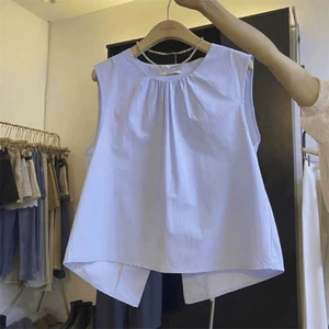 Áo nữ sa lách vạt chéo lưng sau chất thô cotton cao cấp thiết kế trẻ trung .T11