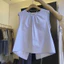 Áo nữ sa lách vạt chéo lưng sau chất thô cotton cao cấp thiết kế trẻ trung .T11