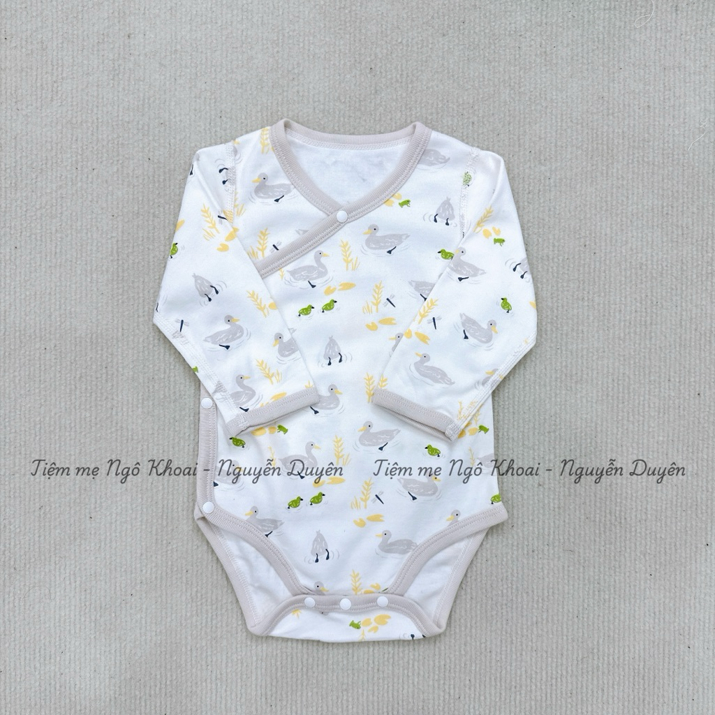 [MD211] Body cài chéo xinh cho bé siêu mềm mịn