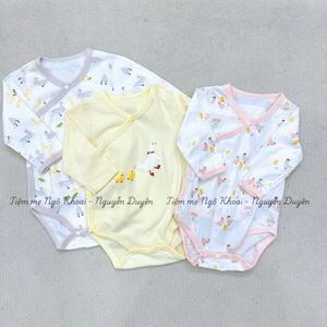 Body cài chéo xinh cho bé siêu mềm mịn