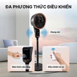 Quạt Tuần Hoàn Không Khí Rowanto RF25 Tích Hợp AI, Nhận Diện Giọng Nói, Công Nghệ Làm Mát Độc Quyền