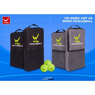 Túi Đựng Vợt Pickaball Wika,Chất Liệu Vải Dù Cao Cấp, Bền Bỉ, Nhỏ Gọn