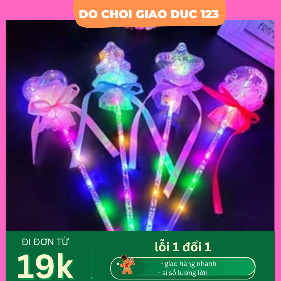 (BÁN TỪ 2 CÁi )gậy phát ság đèn led