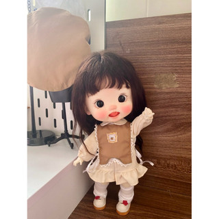 Váy sơmi kèm gile hình ngẫu nhiên size dian mập,cừu bé,nai bao,6nhỏ(size khác ib shop)