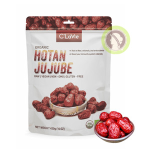 Táo đỏ Hotan hữu cơ C'Lavie Organic Dried Jujube 450g