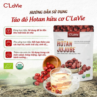 Táo đỏ Hotan hữu cơ C'Lavie Organic Dried Jujube 450g