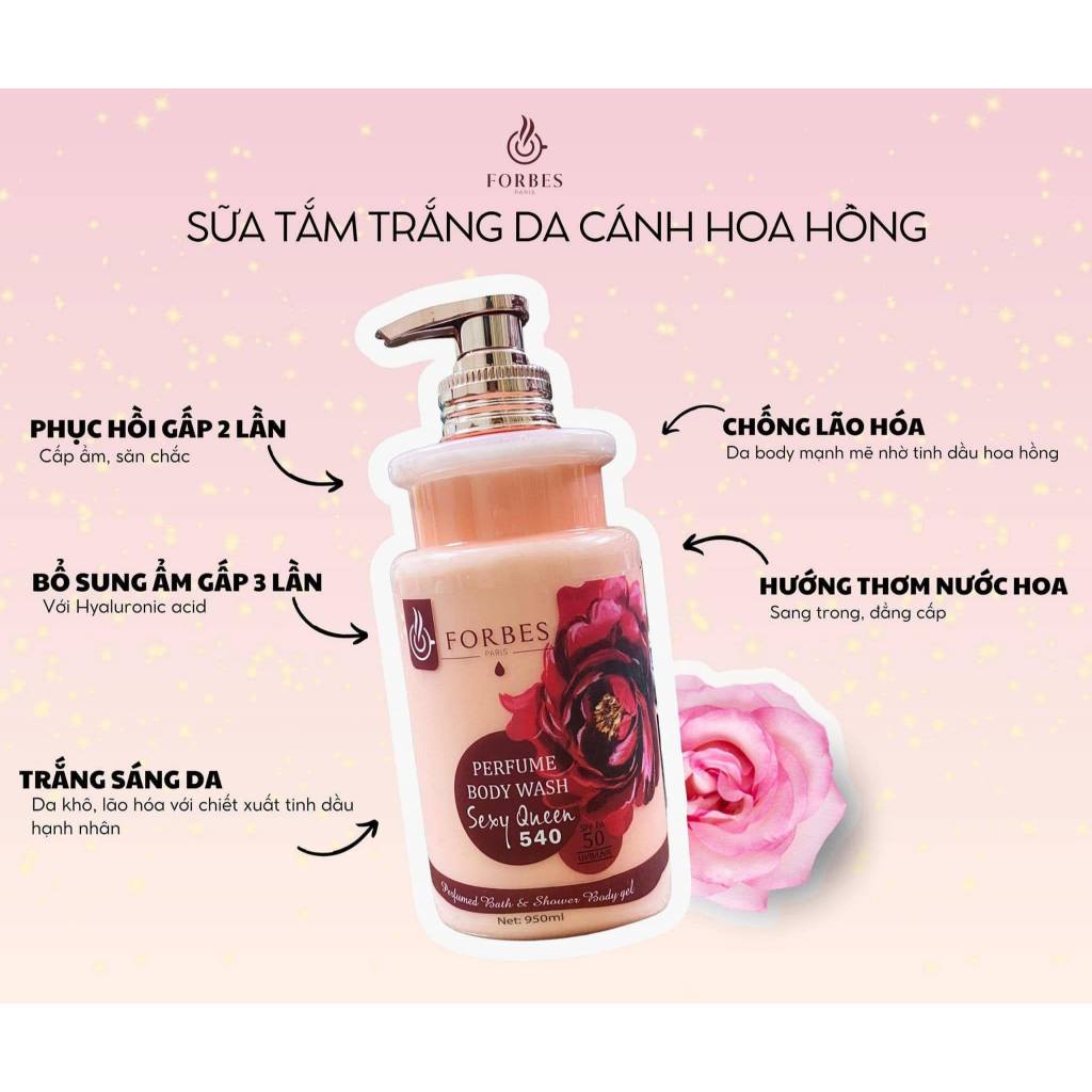 Sữa tắm nước hoa Forbes 950ml