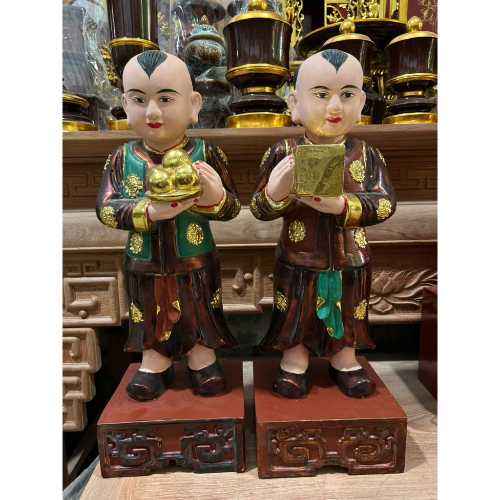 Tượng phật cậu gỗ mít