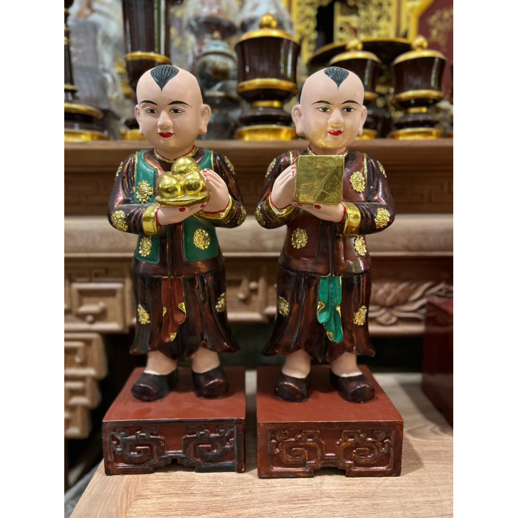 Tượng phật cậu gỗ mít