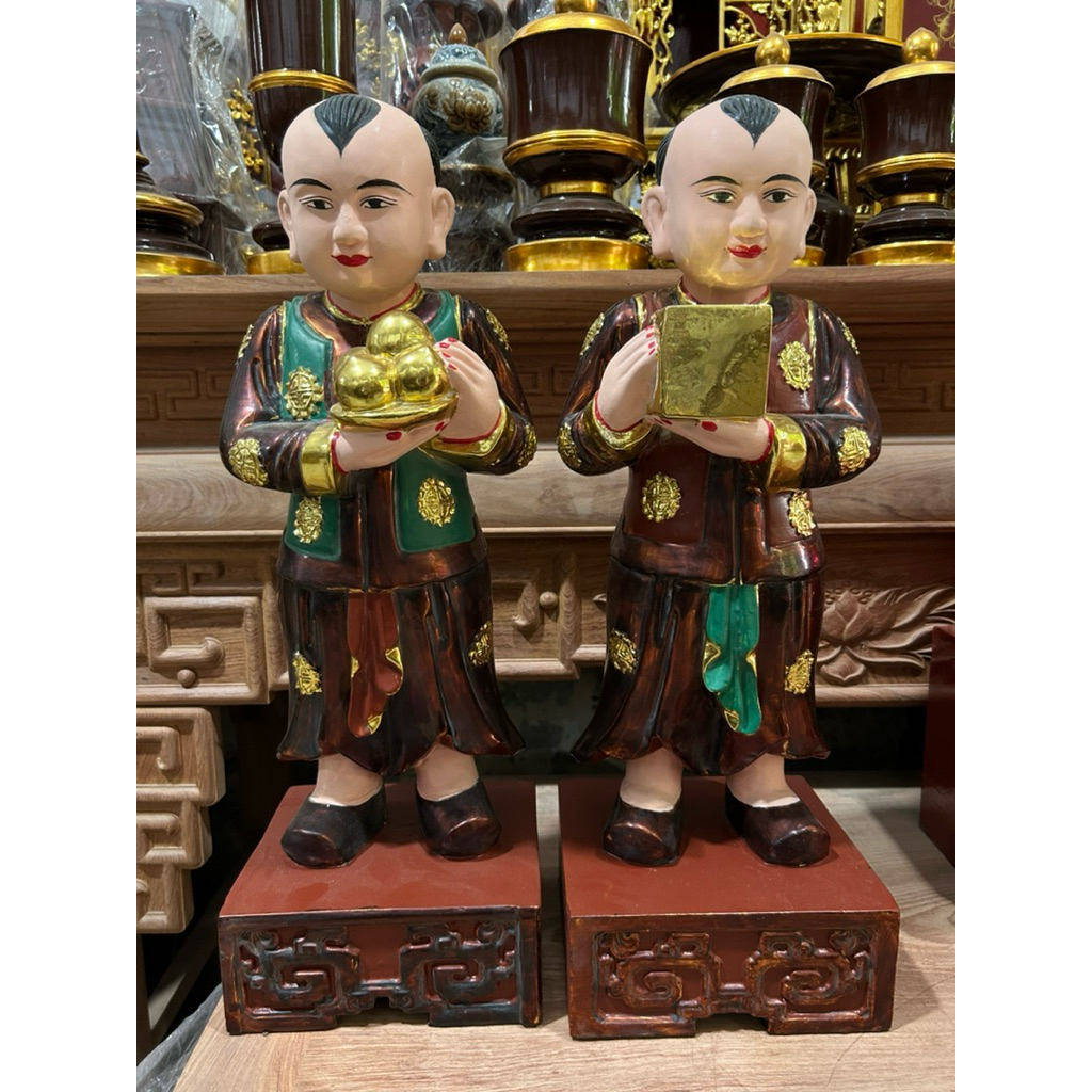 Tượng phật cậu gỗ mít