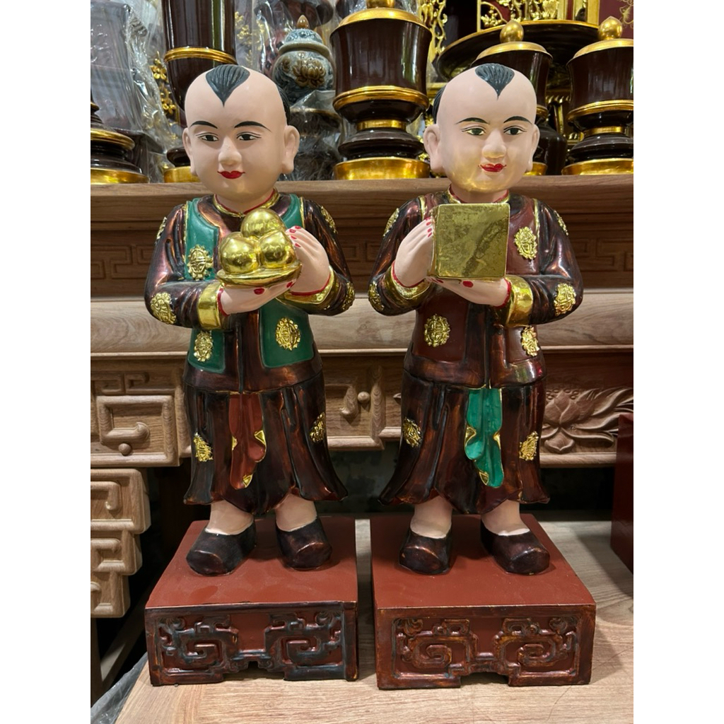 Tượng phật cậu gỗ mít