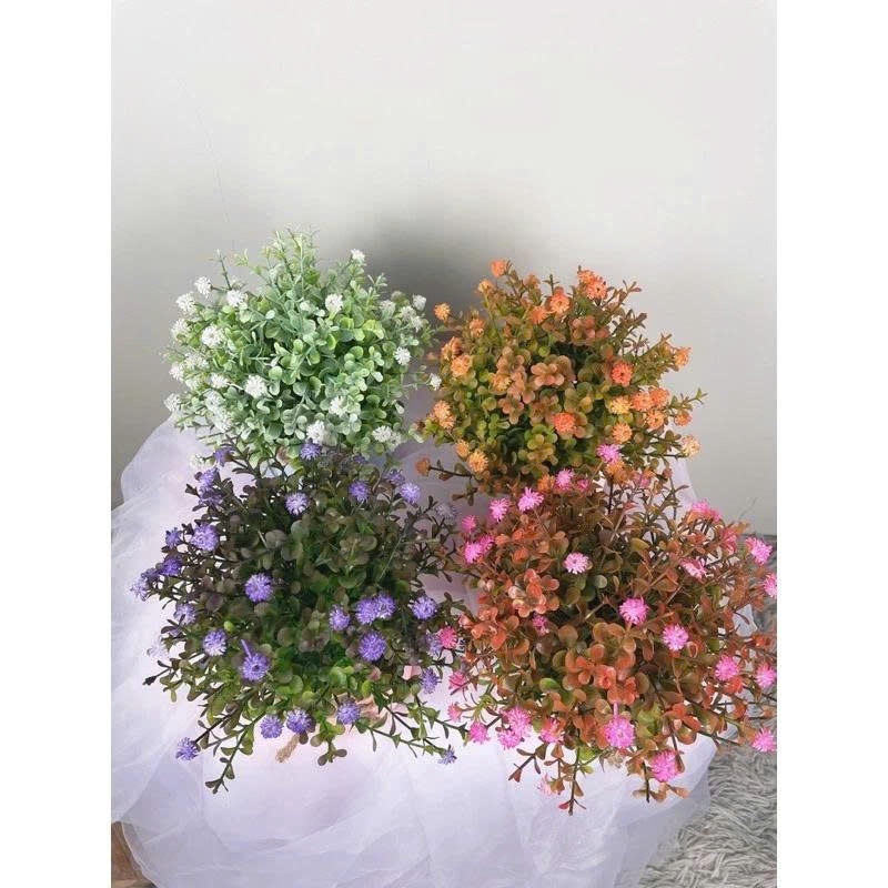 Chậu hoa giả để bàn hoa trí phong cách vintage(NHIỀU MẪU) siêu đẹp