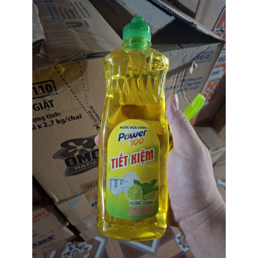 combo 3 chai nước rửa chén POWER 100