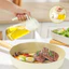 BÌNH XỊT DẦU ĂN 2 TRONG 1 470ML - Chai Thủy Tinh Nắp Mở Tự Động, Tiện Lợi Cho Nhà Bếp