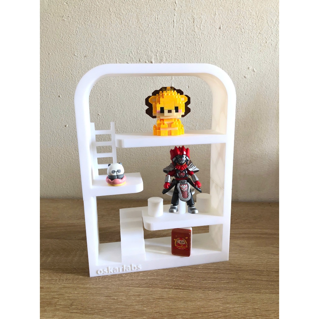 Kệ Trưng Bày Nhà Smiski - Mô Hình In 3D Tùy Chỉnh