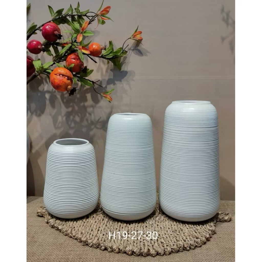 Bình Cắm Hoa Dáng Đu Đủ Gốm Sứ Bát Tràng Men Lì Vân Ganh Nổi Trang Trí Phòng Khách Cực Sang Và Đẹp
