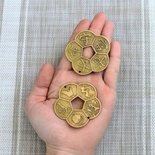 Đồng Xu Hoa Mai, Đồng Xu Cổ May Mắn Phong Thuỷ Đã Xin Lộc