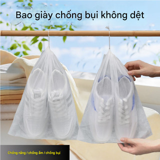 Túi Đựng Và Bảo Quản Giày Dép Tránh Bụi Bẩn Đa Năng Vải Dây Rút Tiện Lợi