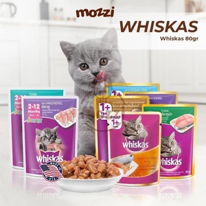 Pate cho mèo Whiskas Gói 80gr