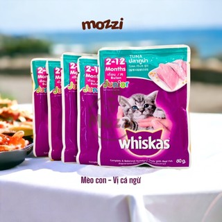 Pate cho mèo Whiskas Gói 80gr