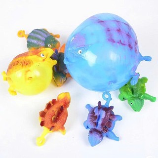 Thú Thổi Bong Bóng Đầu Nhỏ Siêu Ngố(5 con ngẫu nhiên)