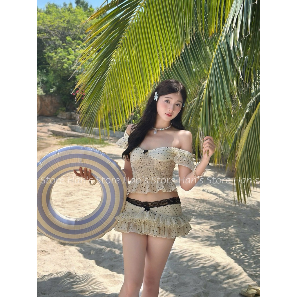 [HAN’S STORE] HÀNG SẴN TUỲ MÀU - SET ĐI BIỂN FORM MINI SKIRT CỰC XINH HOẠ TIẾT HOTTREND 2026 BIKINI CHÍNH CHỦ (ẢNH THẬT)