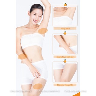 Kem Trắng Da Giảm Thâm Nách, Mông, Đầu Gối, Khuỷu Tay SADOER 50g Vitamin C Whitening Mờ Đốm Thâm Và Dưỡng Ẩm Da