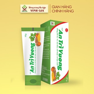 Gel An Trĩ Vương Vinh Gia Giúp Chăm Sóc Làm Mát, Dịu Da Dùng Khi Bị Trĩ, Táo Bón Tuýp 20g